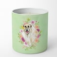 thumbnail image 1 of Carolines Treasures CK4313CDL Irish Wolfhound Soy Candle 10 oz Decorative Gift Scented Soy Candles for Home Green, 1 of 2