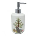 thumbnail image 1 of Carolines Treasures CK4431SOAP 7 x 3.5 in. Unisex Beige Wellman Chinchilla Merry Christmas Ceramic Soap Dispenser, 1 of 1