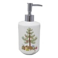 thumbnail image 1 of Carolines Treasures CK4465SOAP 7 x 3.5 in. Unisex Spiny Mouse Merry Christmas Ceramic Soap Dispenser, 1 of 1