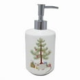 thumbnail image 1 of Carolines Treasures CK4466SOAP 7 x 3.5 in. Unisex White Domestic Mouse Merry Christmas Ceramic Soap Dispenser, 1 of 1