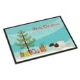 thumbnail image 1 of Carolines Treasures CK4471MAT Dumbo Rat Merry Christmas Door Mat Indoor Rug or Outdoor Welcome Mat 18x27 Doormat  27"L x, 1 of 4