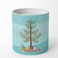 thumbnail image 1 of Carolines Treasures CK4475CDL 3.75 x 3.25 in. Unisex Satin Rat Merry Christmas 10 oz Decorative Soy Candle, 1 of 5