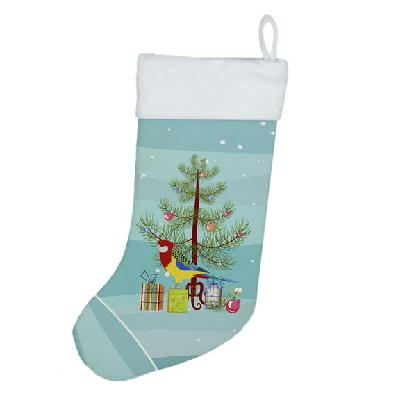 Rosella Merry Christmas Christmas Stocking 13.5 in x 18 in