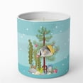 thumbnail image 1 of Butterfly Fish Merry Christmas 10 oz Decorative Soy Candle 3.25 in x 3.75 in, 1 of 5
