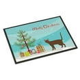 thumbnail image 1 of Carolines Treasures CK4629JMAT 24 x 36 in. Havana Brown Cat Merry Christmas Indoor or Outdoor Mat, 1 of 4