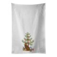 thumbnail image 1 of Carolines Treasures CK4780WTKT 28 x 19 in. Unisex Ocicat No.2 Cat Merry Christmas White Dish Towels Kitchen Towel - Set of 2, 1 of 3