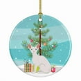 thumbnail image 1 of Sphynx #1 Cat Merry Christmas Ceramic Ornament 2.8 in x 2.8 in, 1 of 3