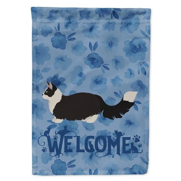 Carolines Treasures CK4926GF Napoleon 2 Cat Welcome Flag Garden Size Small multicolor