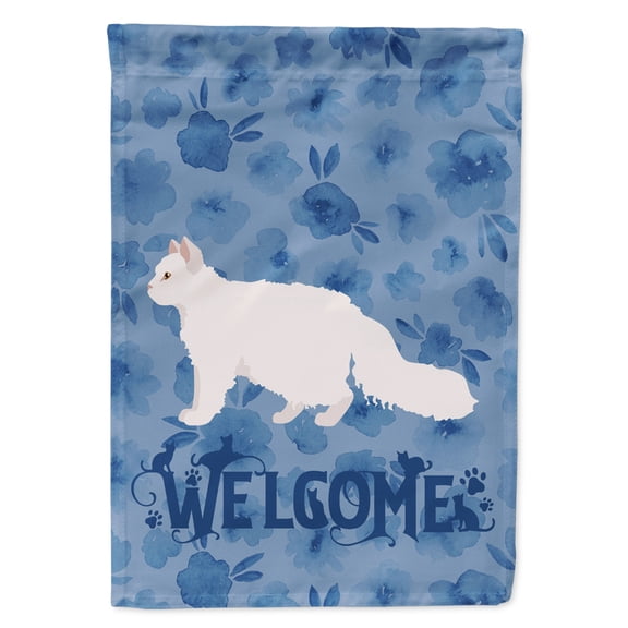 Oregon Rex #2 Cat Welcome Garden Flag