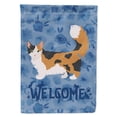 thumbnail image 1 of Carolines Treasures CK4983GF Skookum Cat Welcome Flag Garden Size Small multicolor, 1 of 3
