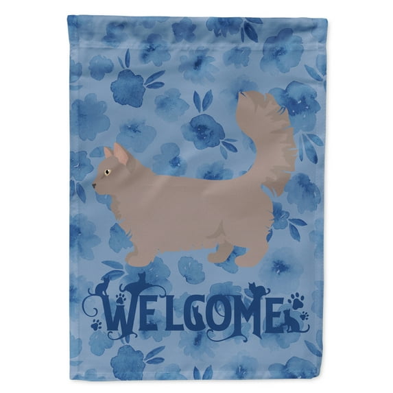 Carolines Treasures CK4984GF Skookum 2 Cat Welcome Flag Garden Size Small multicolor