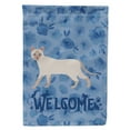 thumbnail image 1 of Thai Lilac Cat Welcome Garden Flag, 1 of 3