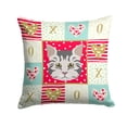 thumbnail image 1 of Carolines Treasures CK5079PW1414 American Bobtail Cat Love Fabric Decorative Pillow  14Hx14W multicolor, 1 of 4