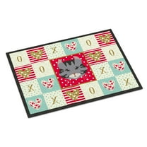 Carolines Treasures CK5080MAT American Curl Cat Love Door Mat Indoor Rug or Outdoor Welcome Mat 18x27 Doormat 27"L x