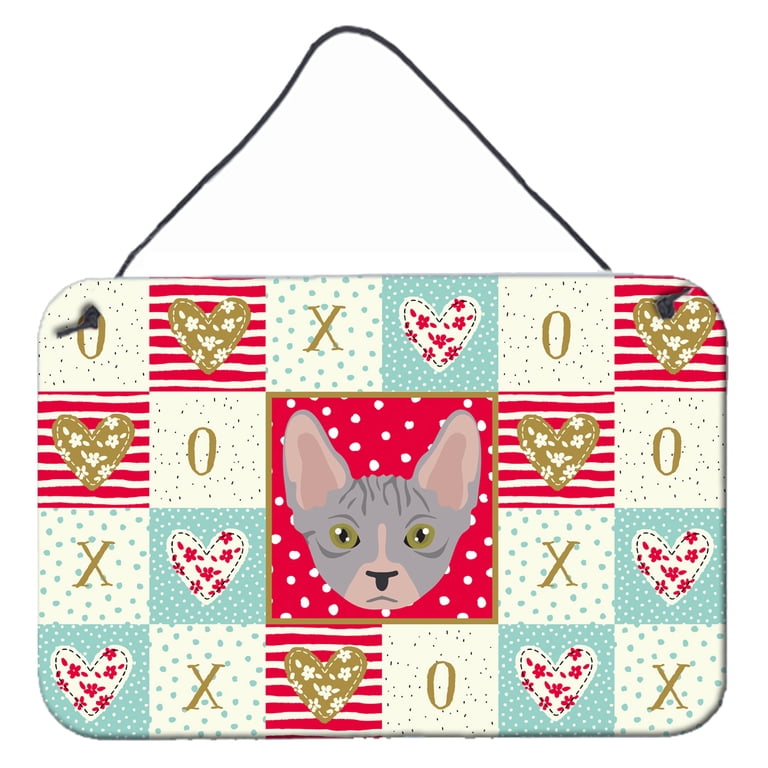 Carolines Treasures CK5088DS812 Bambino Cat Love Wall or Door
