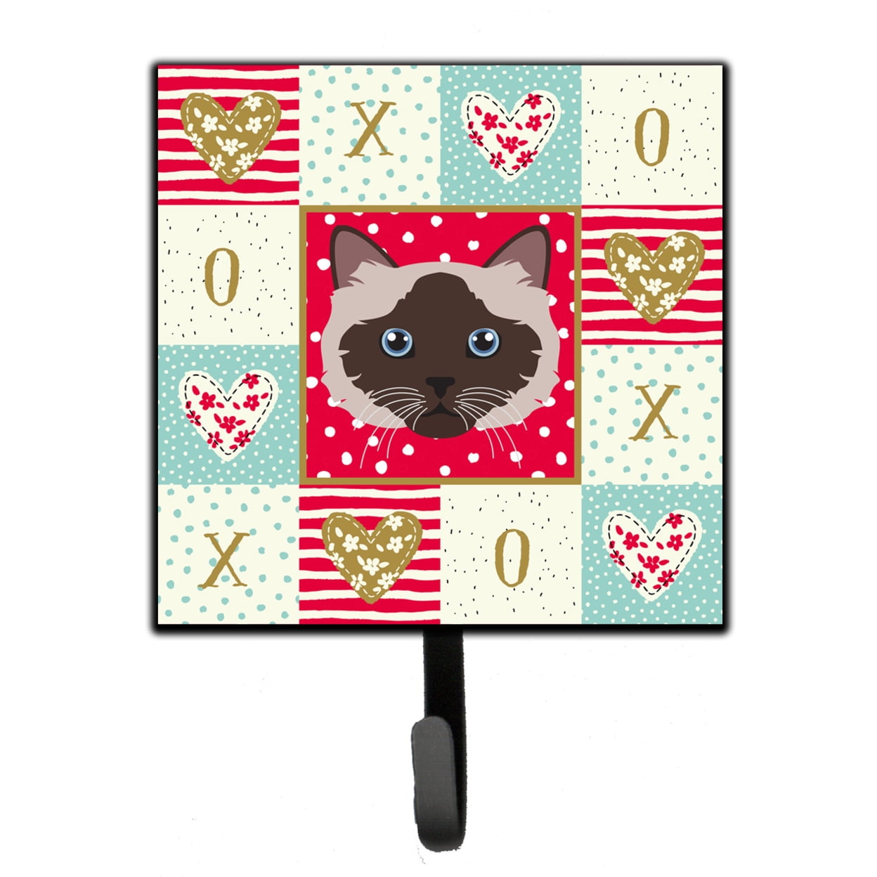 CAROLINE'S TREASURES Birman Cat Love Leash or Key Holder