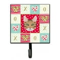 thumbnail image 1 of Carolines Treasures CK5098SH4 California Spangled Cat Love Leash or Key Holder Red Single Hook multicolor, 1 of 1