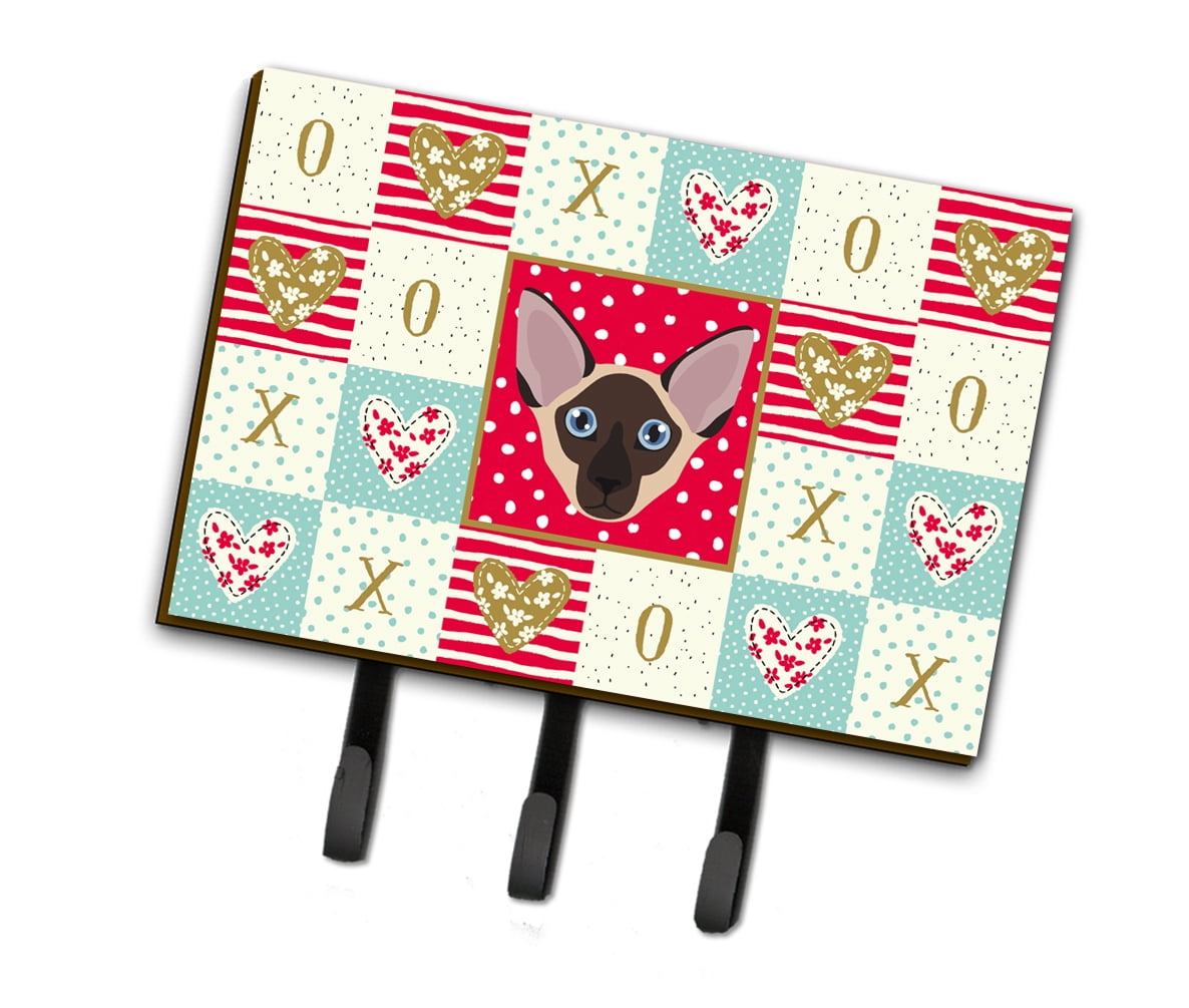 Colorpoint Shorthair Cat Love Leash or Key Holder