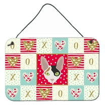 Carolines Treasures CK5107DS812 Cornish Rex Cat Love Wall or Door Hanging Prints 8x12 multicolor