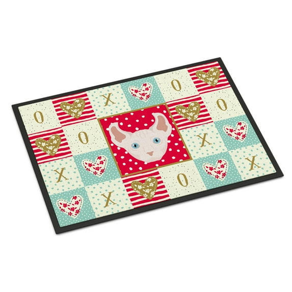 Dwelf Cat Love Door Mat