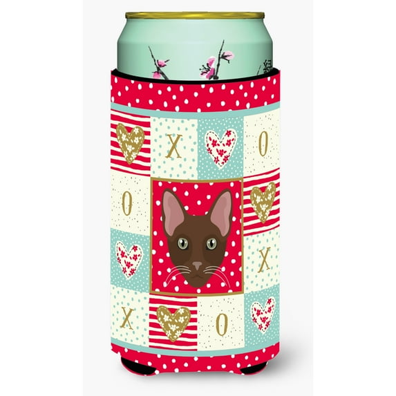 Carolines Treasures CK5120TBC Havana Brown Cat Love Tall Boy Hugger Tall Boy multicolor