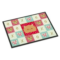 Carolines Treasures CK5146JMAT Persian Modern Cat Love Door Mat Indoor Rug or Outdoor Welcome Mat 24x36 Doormat 36"L x