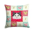 thumbnail image 1 of Carolines Treasures CK5152PW1414 Ragamuffin Cat Love Fabric Decorative Pillow  14Hx14W multicolor, 1 of 4