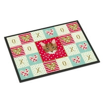 Carolines Treasures CK5174MAT Toyger Cat Love Door Mat Indoor Rug or Outdoor Welcome Mat 18x27 Doormat 27"L x 18"W