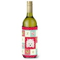 thumbnail image 1 of Carolines Treasures CK5181LITERK American Eskimo Love Wine Bottle Hugger Wine Bottle multicolor, 1 of 1