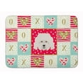 thumbnail image 1 of Carolines Treasures CK5186RUG Bolognese Love Machine Washable Memory Foam Mat Red 19Hx27W multicolor, 1 of 4