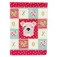 thumbnail image 1 of Carolines Treasures CK5197CHF English Bulldog Love Flag Canvas House Size Large multicolor, 1 of 4