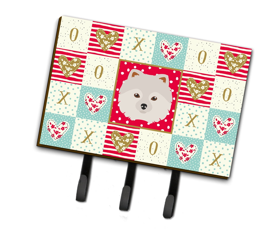 Japanese Spitz Love Leash or Key Holder