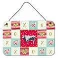 thumbnail image 1 of Caroline's Treasures CK5251DS812 Hungarian Grey Steppe Cow Love Wall or Door Hanging Prints, 8x12, multicolor, 1 of 2