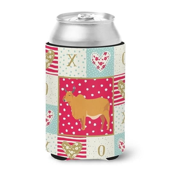 Zebu Indicine Cow Love Can or Bottle Hugger