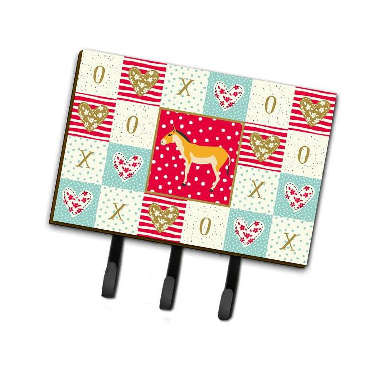 Turkmenian Kulan Donkey Love Leash or Key Holder