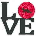 thumbnail image 1 of Sable Marten Love Metal Wall Artwork LOVE, 1 of 2