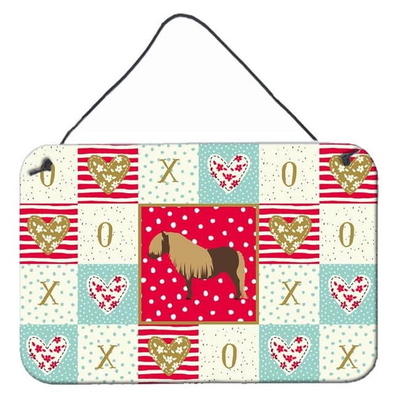 Shetland Pony Horse Love Wall or Door Hanging Prints