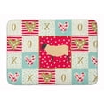 thumbnail image 1 of Carolines Treasures CK5399RUG Suffolk Sheep Love Machine Washable Memory Foam Mat Red 19 X 27" multicolor, 1 of 4