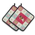 thumbnail image 1 of Carolines Treasures CK5432PTHD Rex Guinea Pig Love Pair of Pot Holders, Red, 7.5HX7.5W, multicolor, 1 of 4