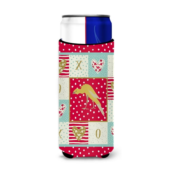 Belgian Hunchback Canary Love Michelob Ultra Hugger for slim cans
