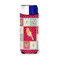thumbnail image 1 of Carolines Treasures CK5502MUK French Curly Canary Love Michelob Ultra Hugger for slim cans  Slim Can multicolor, 1 of 3