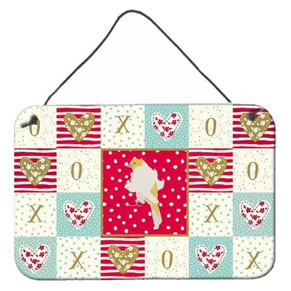Parisian Trumpeter Canary Love Wall or Door Hanging Prints