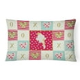 thumbnail image 1 of Carolines Treasures CK5507PW1216 Parisian Trumpeter Canary Love Canvas Fabric Decorative Pillow, Red, 12H x16W,, 1 of 3