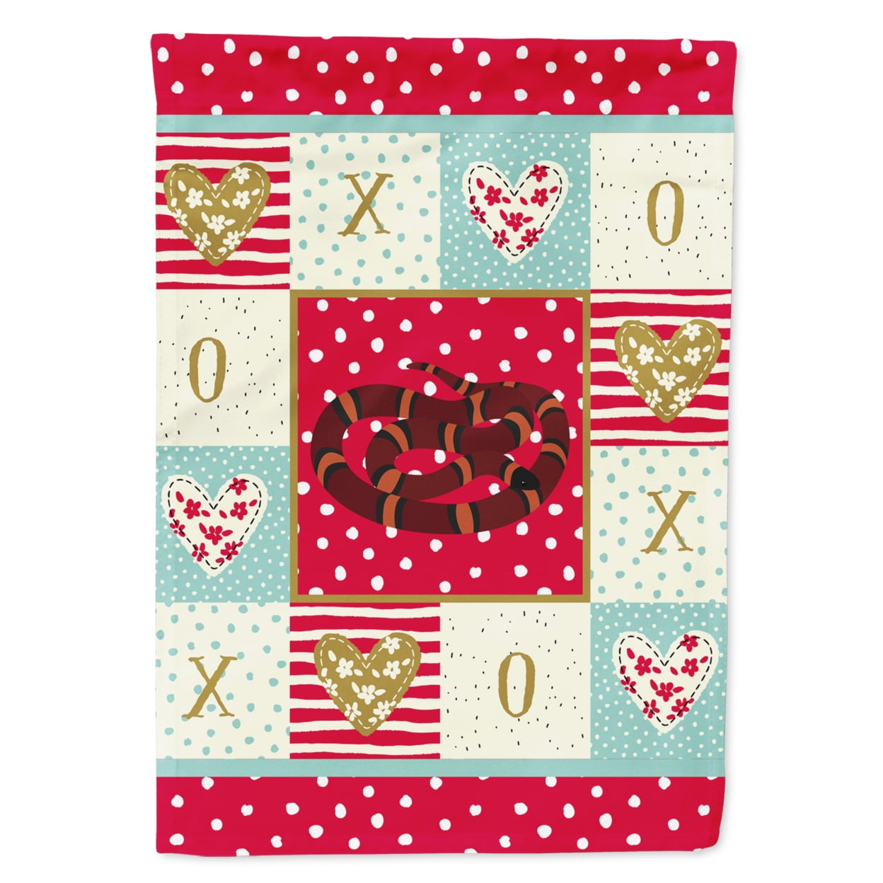 Snake Flag Canvas House Size