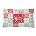 thumbnail image 1 of Carolines Treasures CK5565PW1216 Brazilian Shorthair Cat Love Canvas Fabric Decorative Pillow, Red, 12H x16W, multicolor, 1 of 3