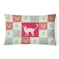 thumbnail image 1 of Carolines Treasures CK5629PW1216 Khao Manee 2 Cat Love Canvas Fabric Decorative Pillow, Red, 12H x16W, multicolor, 1 of 3