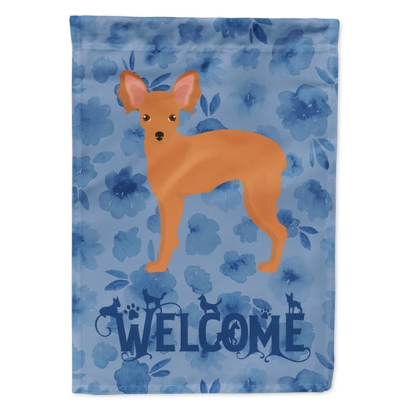 Russian Tor Terrier #2 Welcome Garden Flag