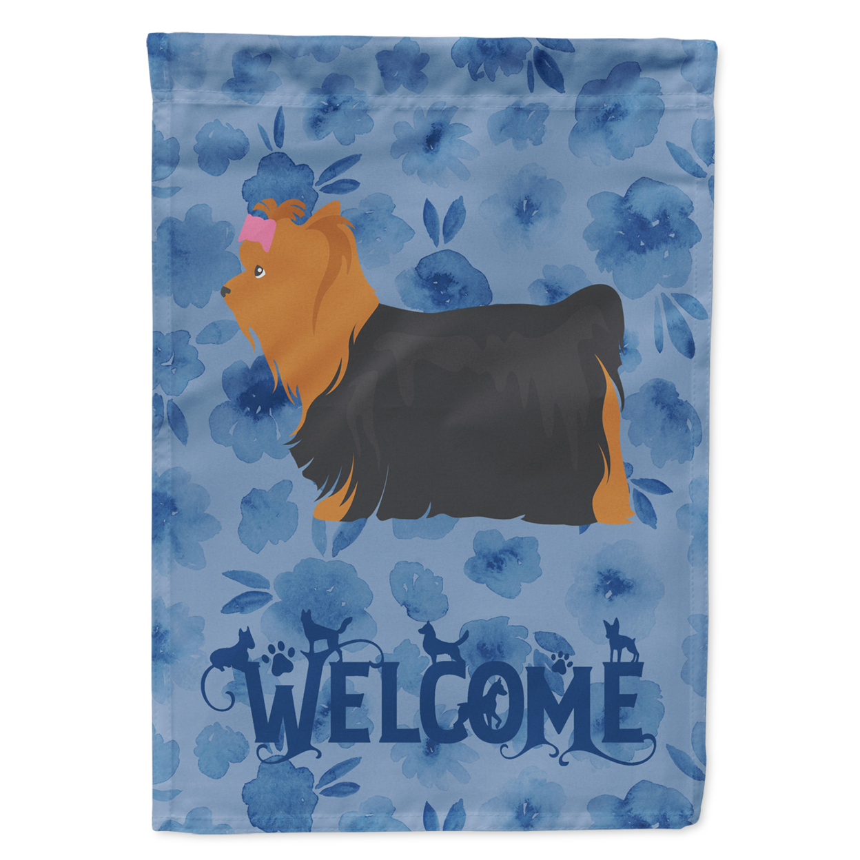 Yorkshire Terrier #1 Welcome Garden Flag