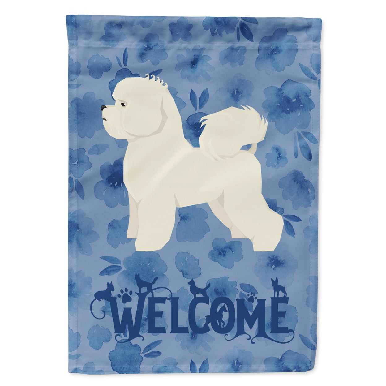 11 x 15 In. Bichon Frise Flag, Garden Size, 1