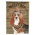 thumbnail image 1 of Basset Hound #2 Country Dog Garden Flag, 1 of 3